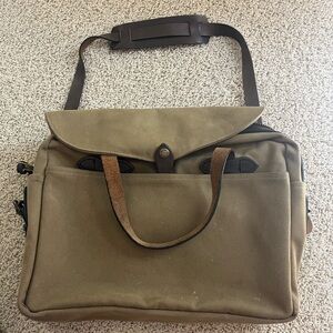 Vintage Filson Rugged Twill Original Briefcase